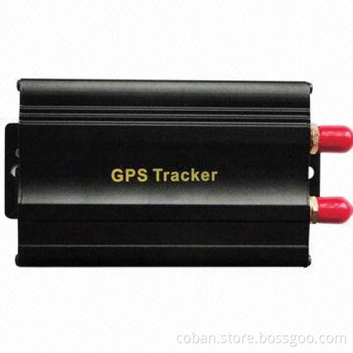 GSM/GPRS/GPS Tracker/Car Vehicle Tracking with Central Locking System, New TK103+, Dual-SIM Card